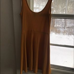 Forever 21 yellow skater dress